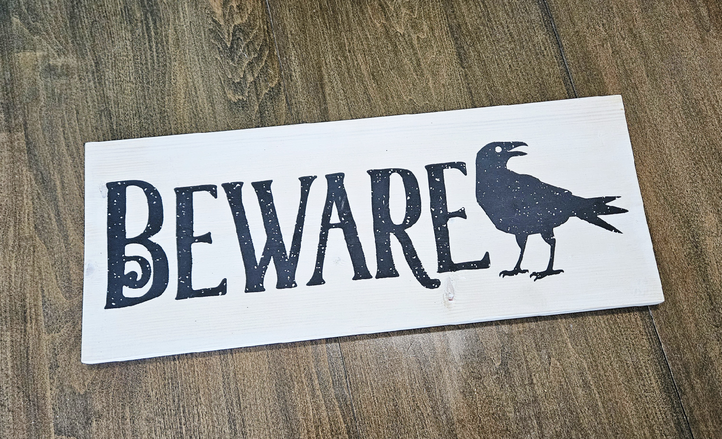 Beware sign