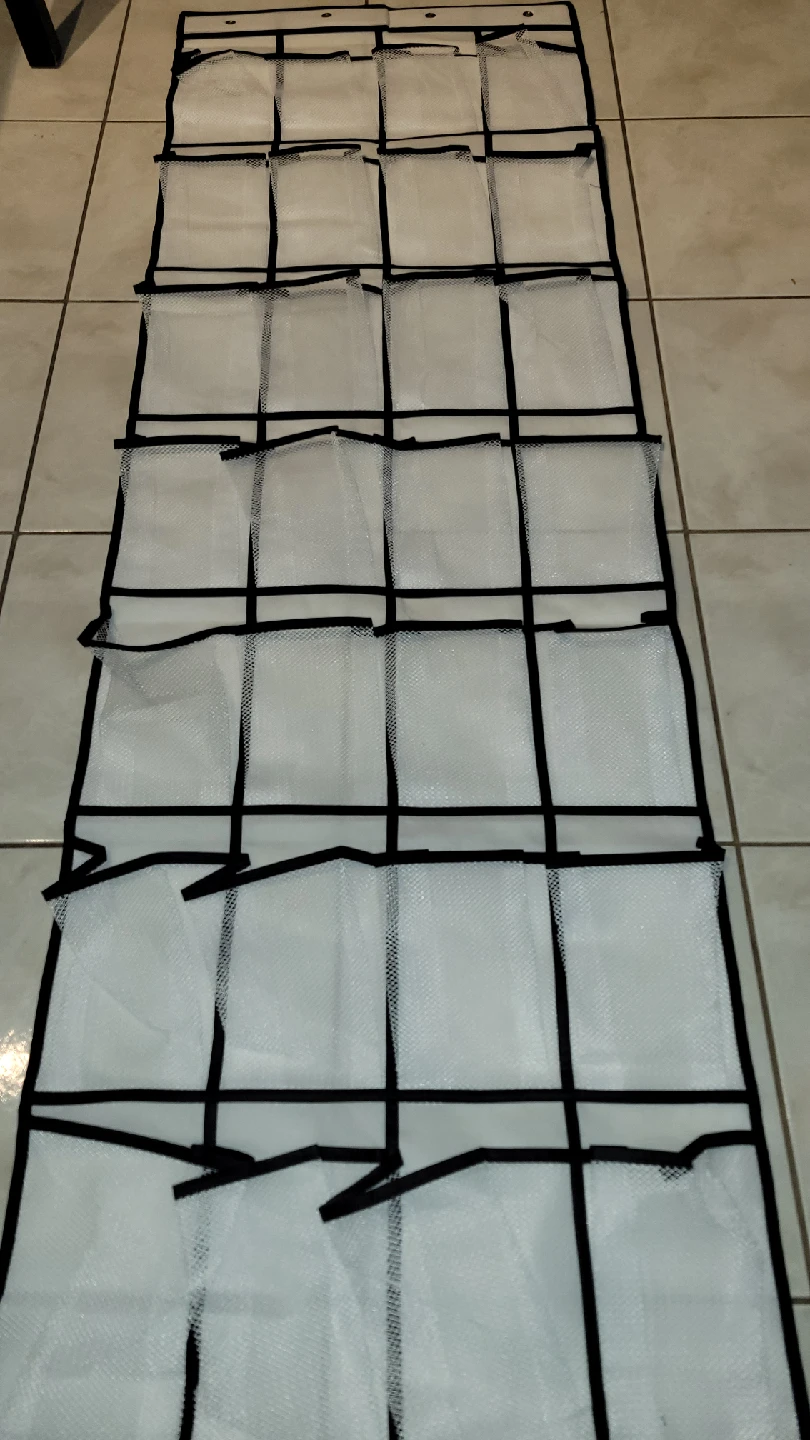 Over the Door Shoe Organizer - White