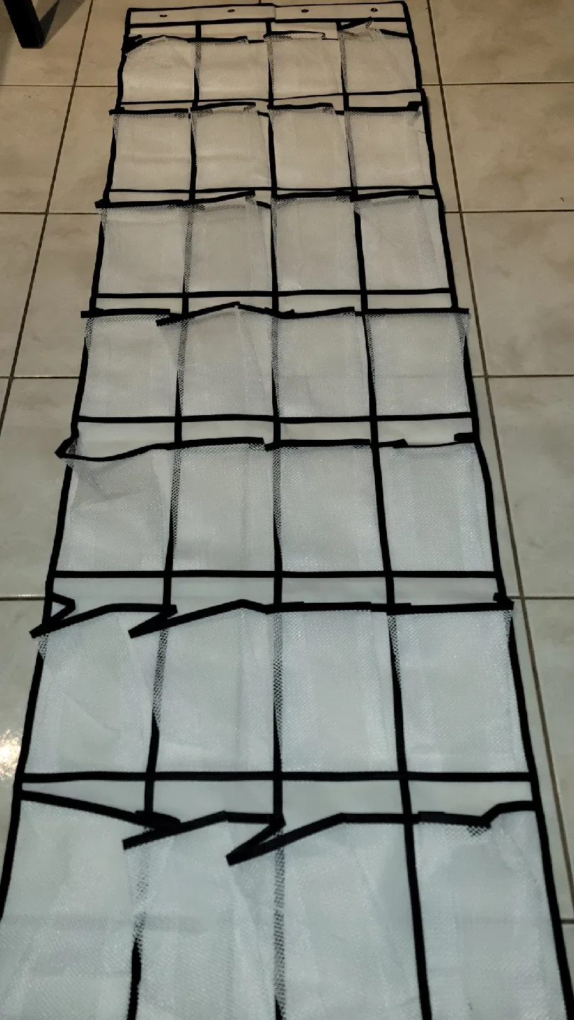 Over the Door Shoe Organizer - White thumbnail