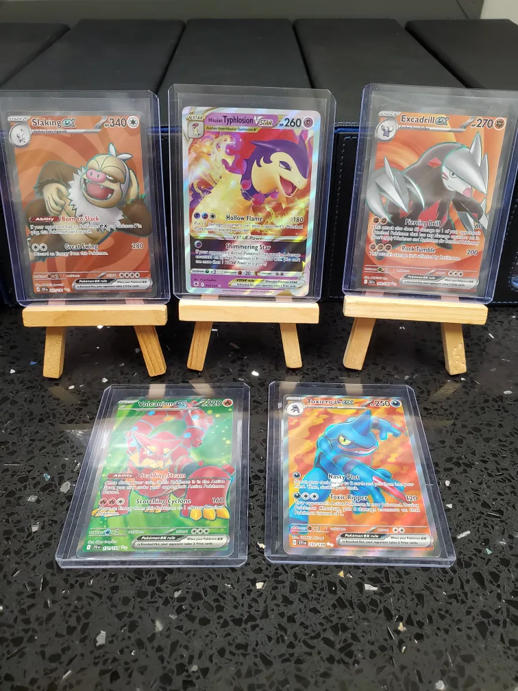 Pokémon EX Cards - Slaking, Typhlosion, Excadrill & More! thumbnail
