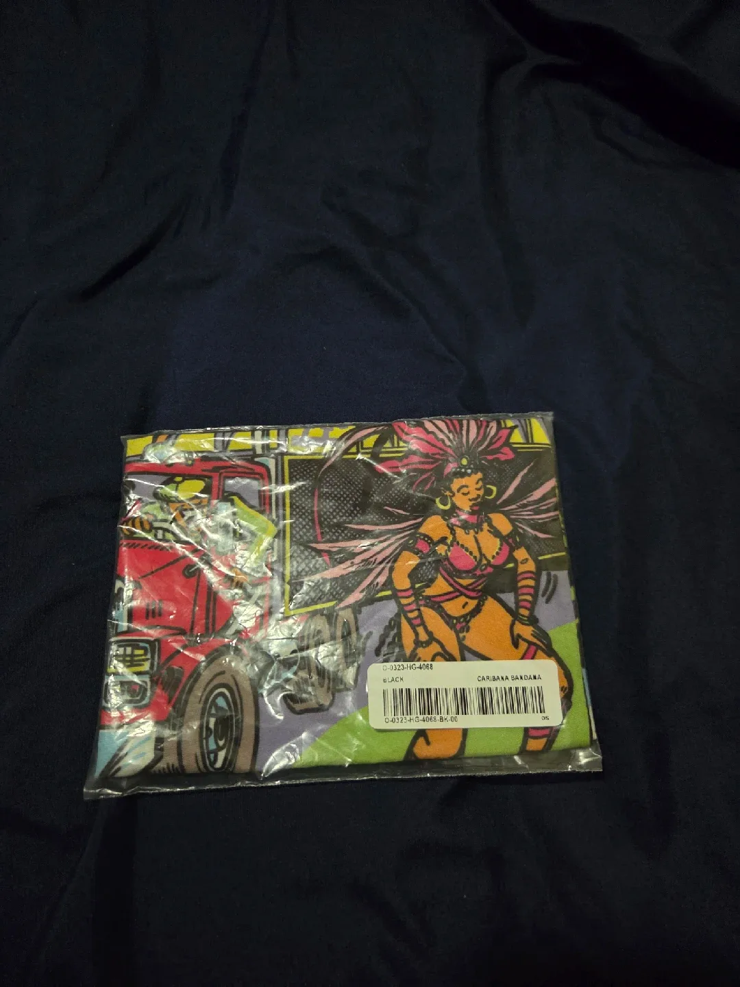 Caribana Bandana - Black thumbnail