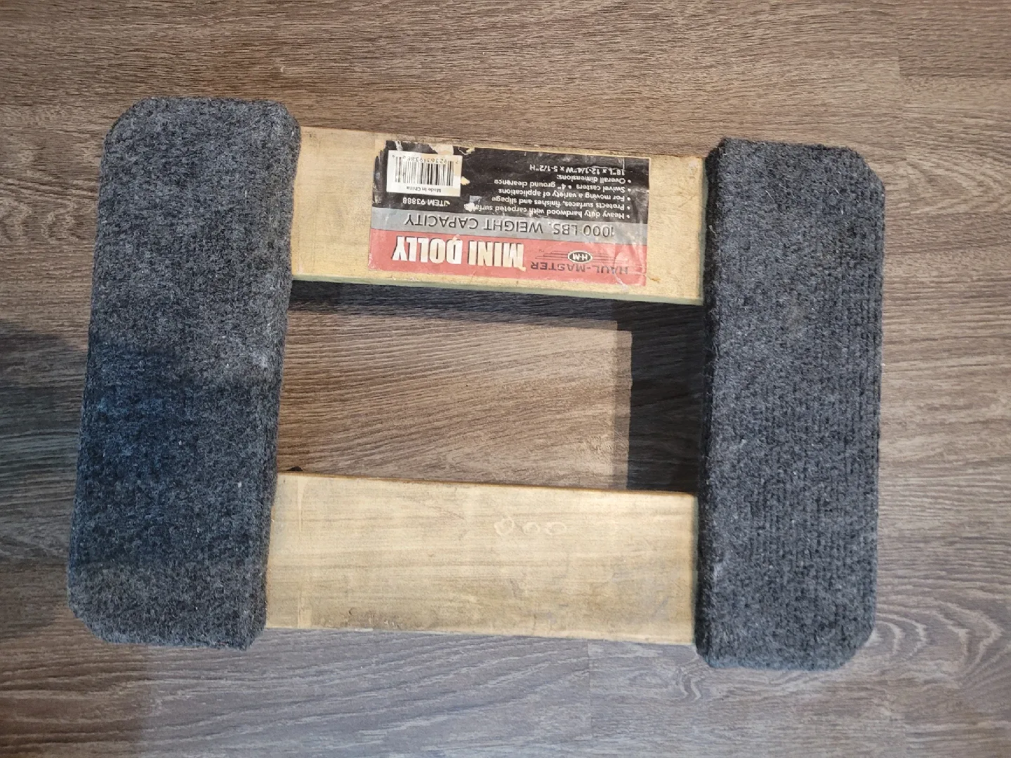 Haul-Master Mini Dolly - 1000 lbs Capacity image indicator(2)