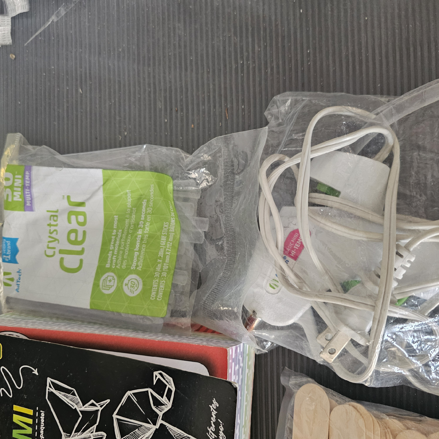 Craft Supplies Bundle - Origami, Glue, Sticks! - photo 3