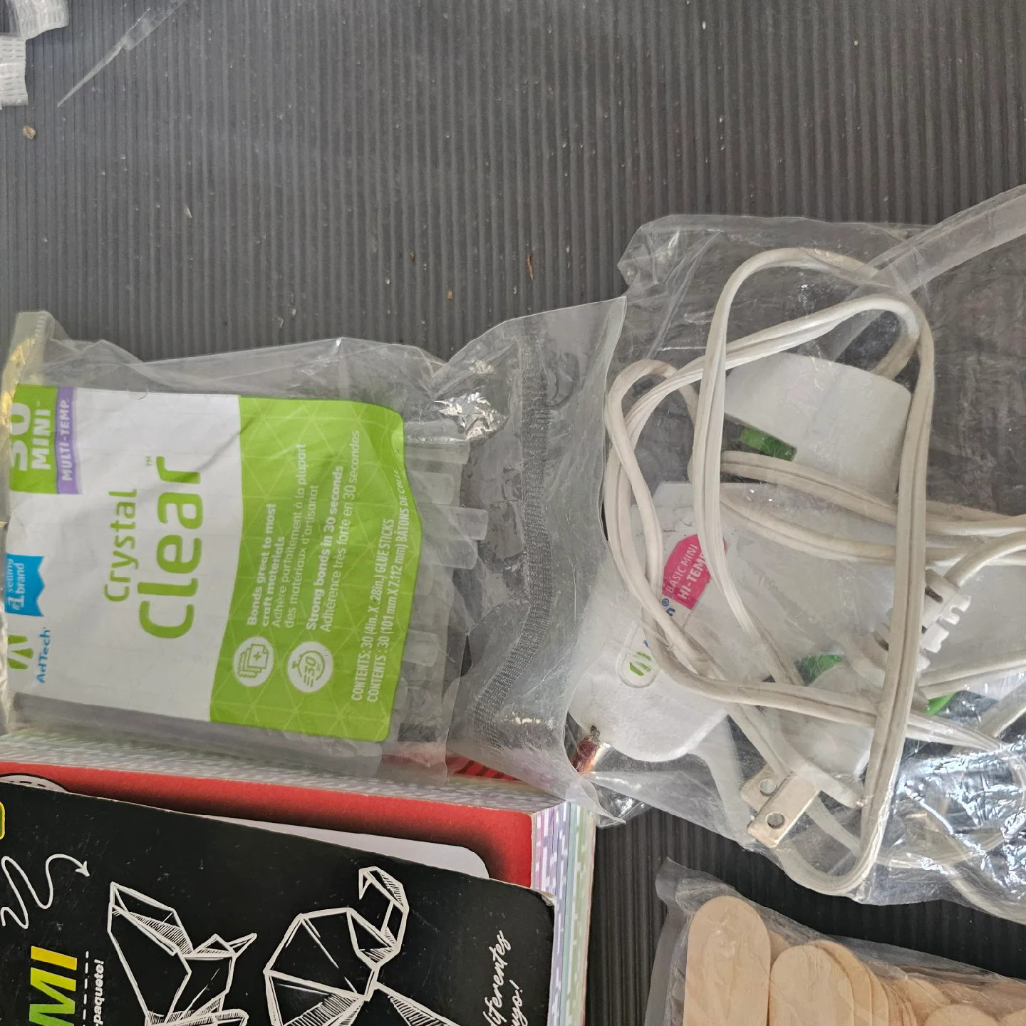 Craft Supplies Bundle - Origami, Glue, Sticks! image indicator(3)