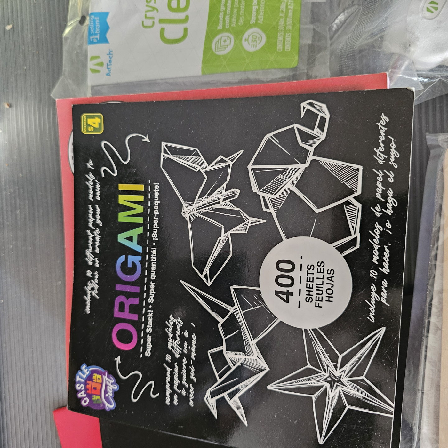 Craft Supplies Bundle - Origami, Glue, Sticks! - photo 4