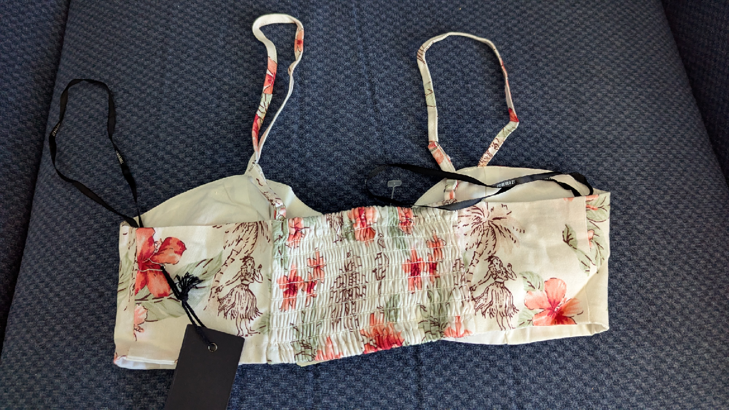 forever 21 bra/crop top small - photo 2