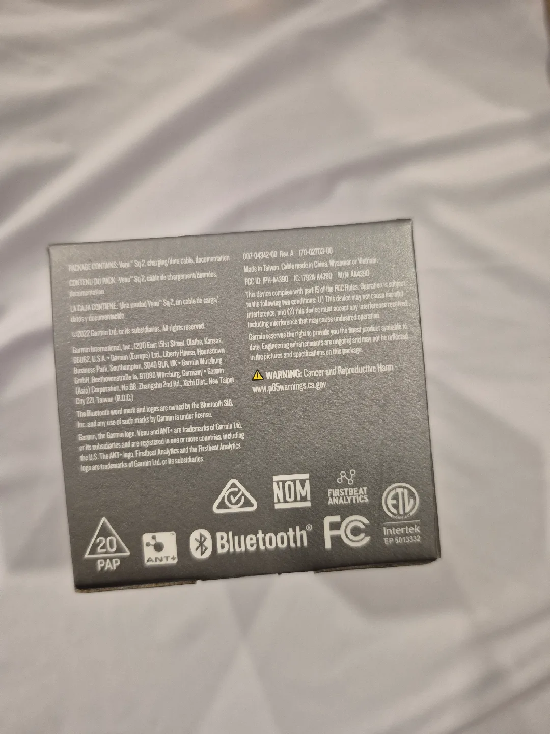 Garmin Venu Sq 2 GPS Smartwatch - New in Box! image indicator(3)