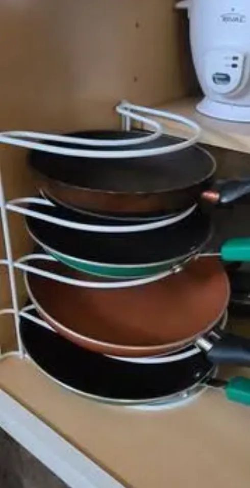 White Metal Kitchen Rack image indicator(3)