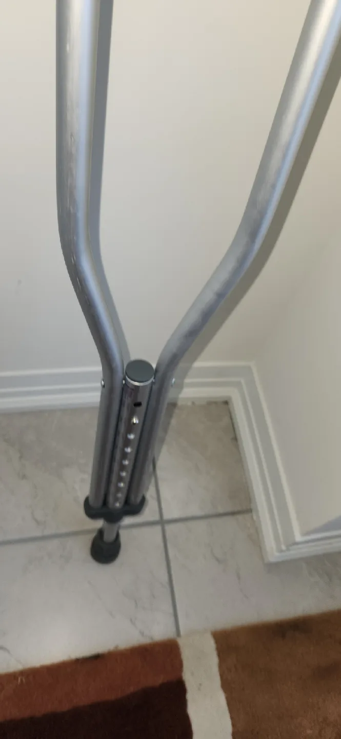 Adjustable Aluminum Crutches - Pair image indicator(2)