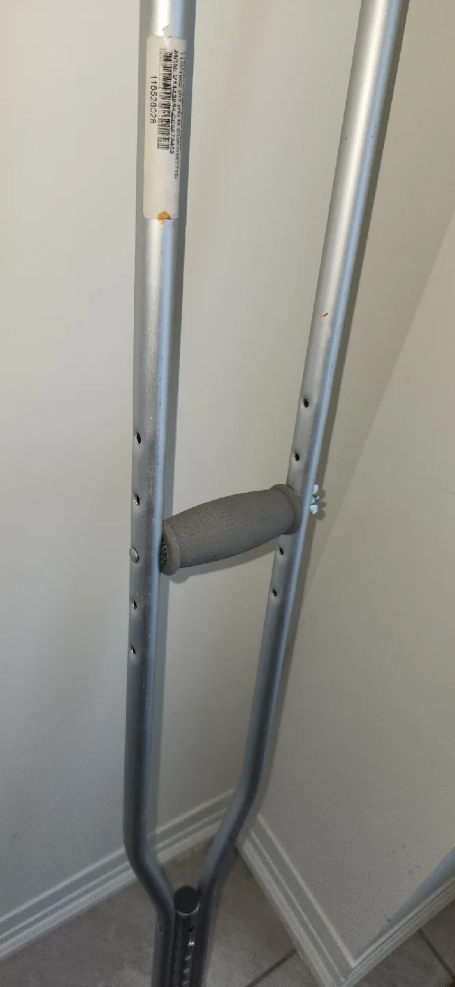 Adjustable Aluminum Crutches - Pair image indicator(4)