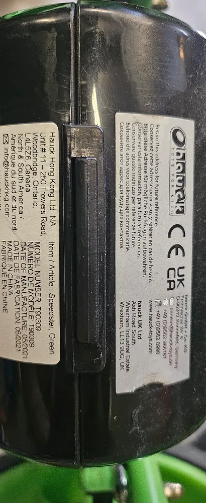 Hauck Speester Green Pedal Go-Kart image indicator(4)