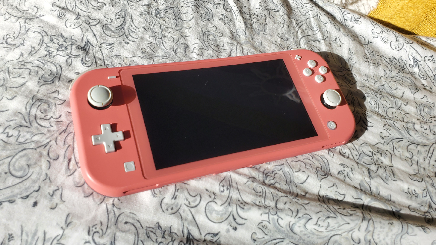 Nintendo Switch Lite with Animal Crossing New Horizons