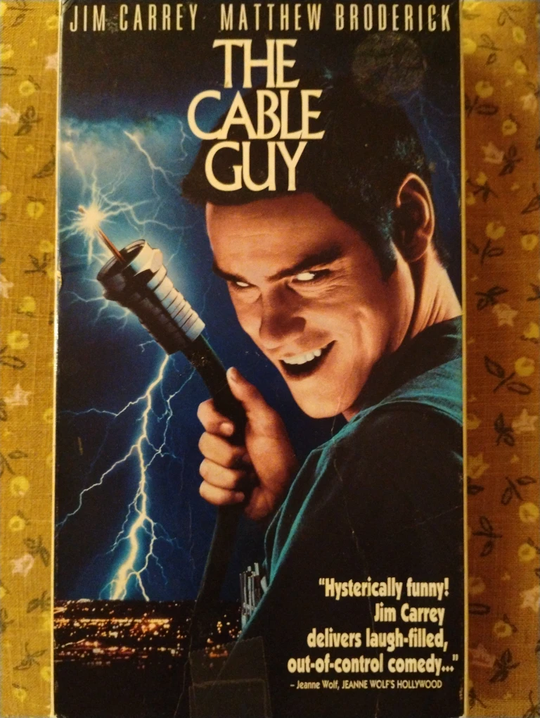 The Cable Guy VHS Tape - Jim Carrey