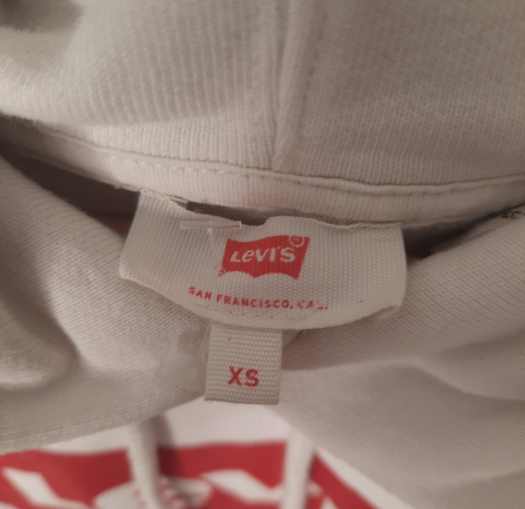 Levi's White Hoodie - Size XS - photo 4