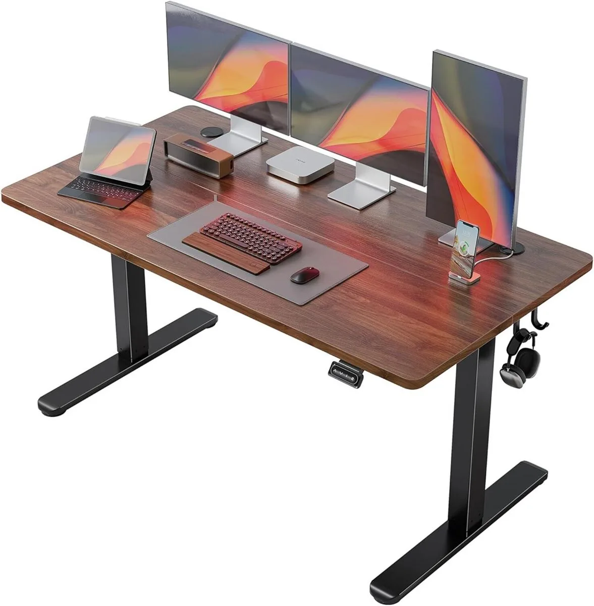 Adjustable Height Standing Desk - 59" x 24" image indicator(4)