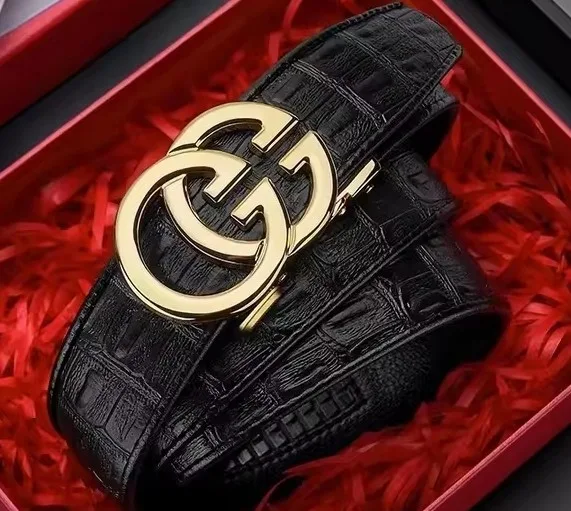 Gucci Crocodile Leather Belt - Black image indicator(2)