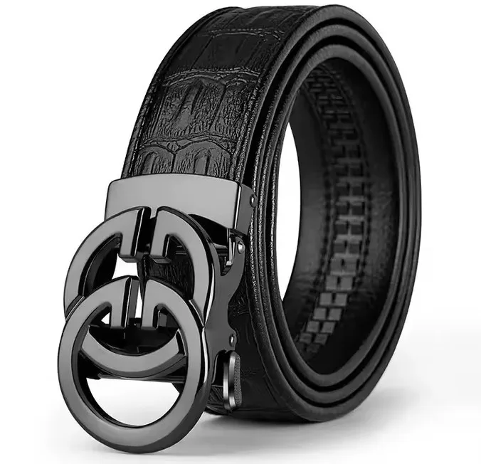 Gucci Crocodile Leather Belt - Black image indicator(3)