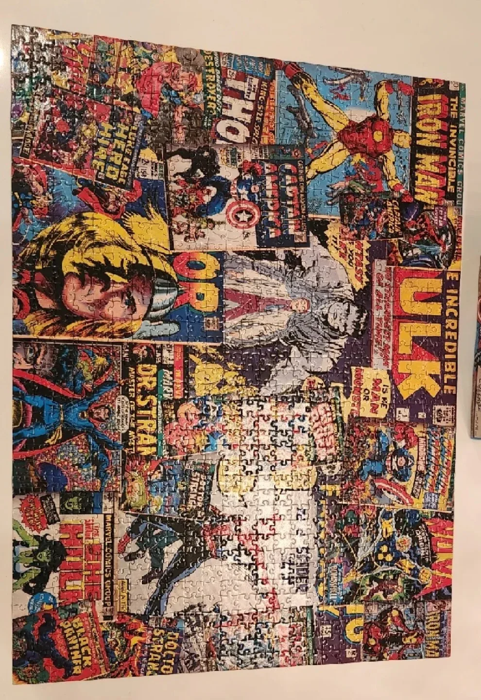 Marvel Comics Collage 1000 Piece Puzzle image indicator(2)