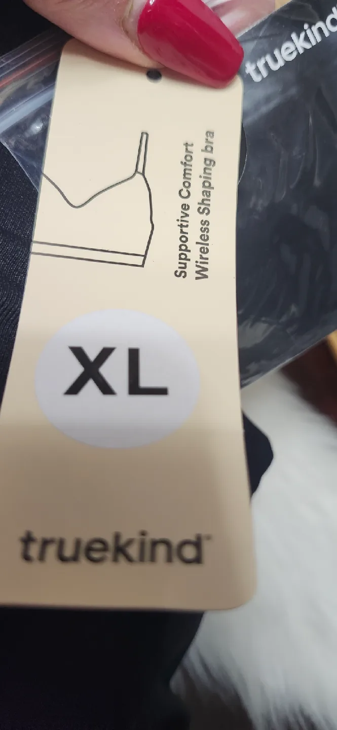Truekind Supportive Comfort Wireless Shaping Bra - XL*New* image indicator(2)
