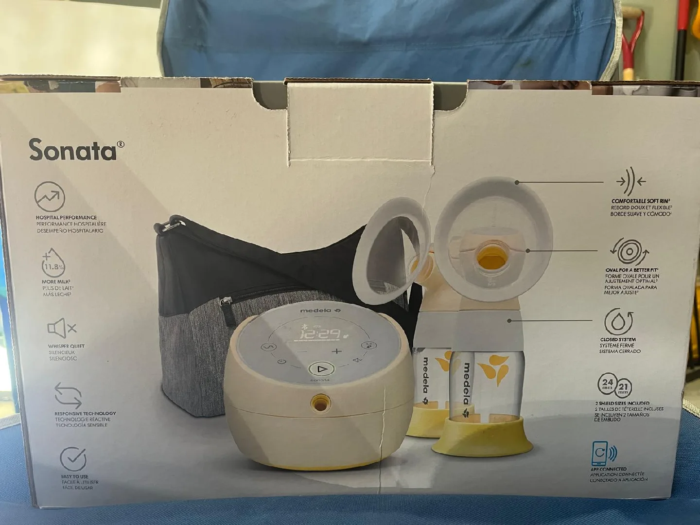 Medela Sonata Breast Pump - Excellent Condition! image indicator(4)