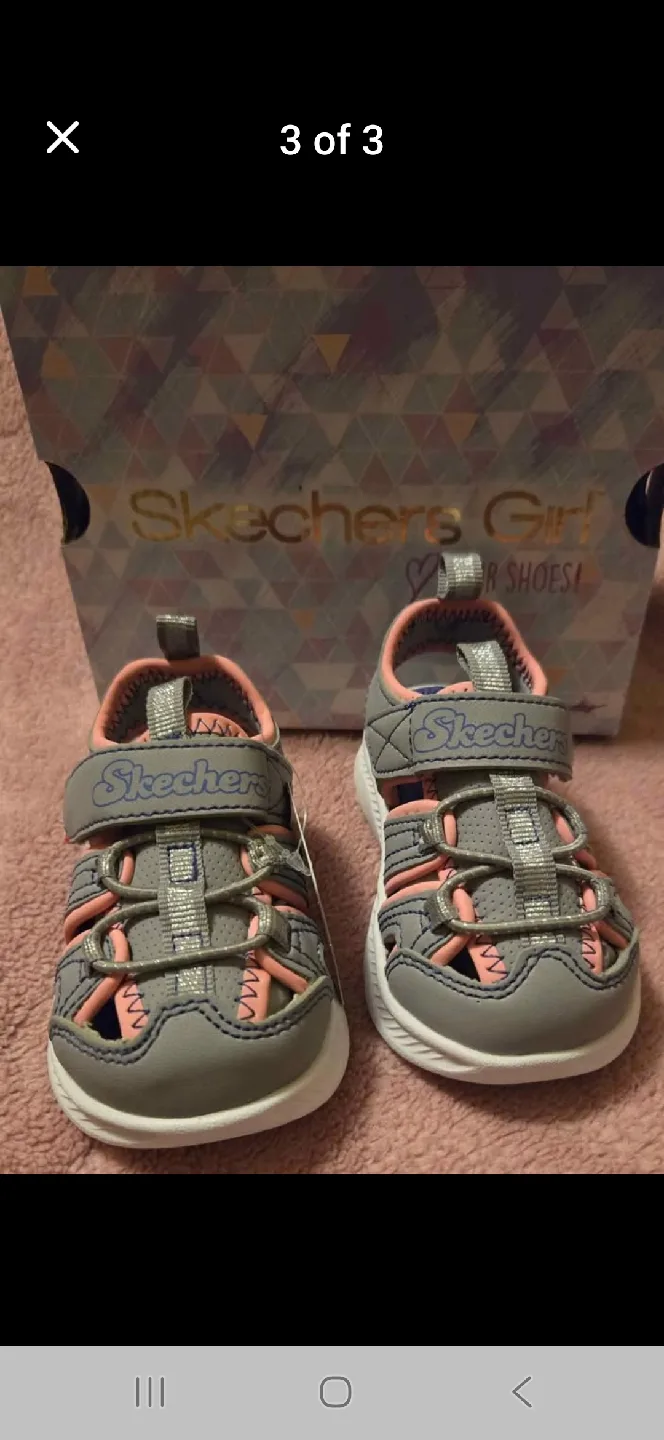 Skechers Girl C-Flex Sandal, Size 5 image indicator(3)