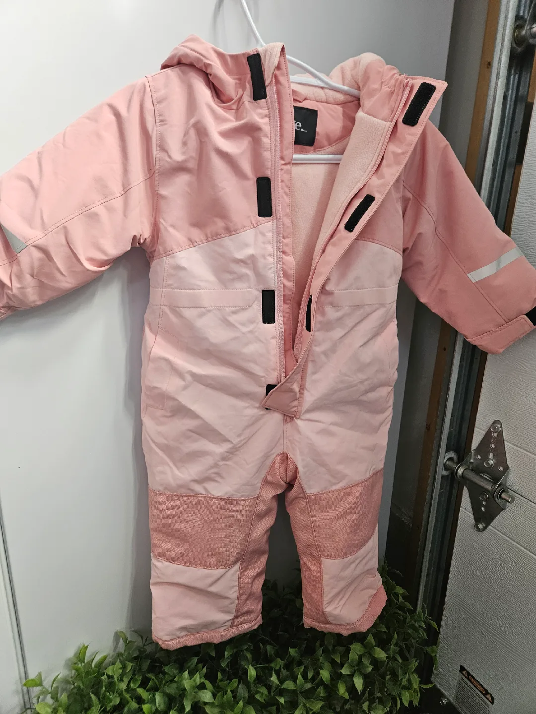 George 12-18M Pink Snowsuit - Excellent Condition!