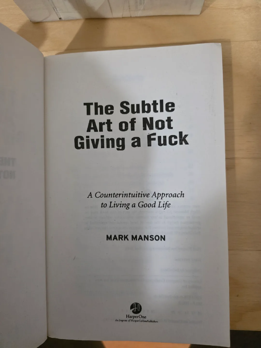 The Subtle Art of Not Giving a F*ck by Mark Manson image indicator(3)