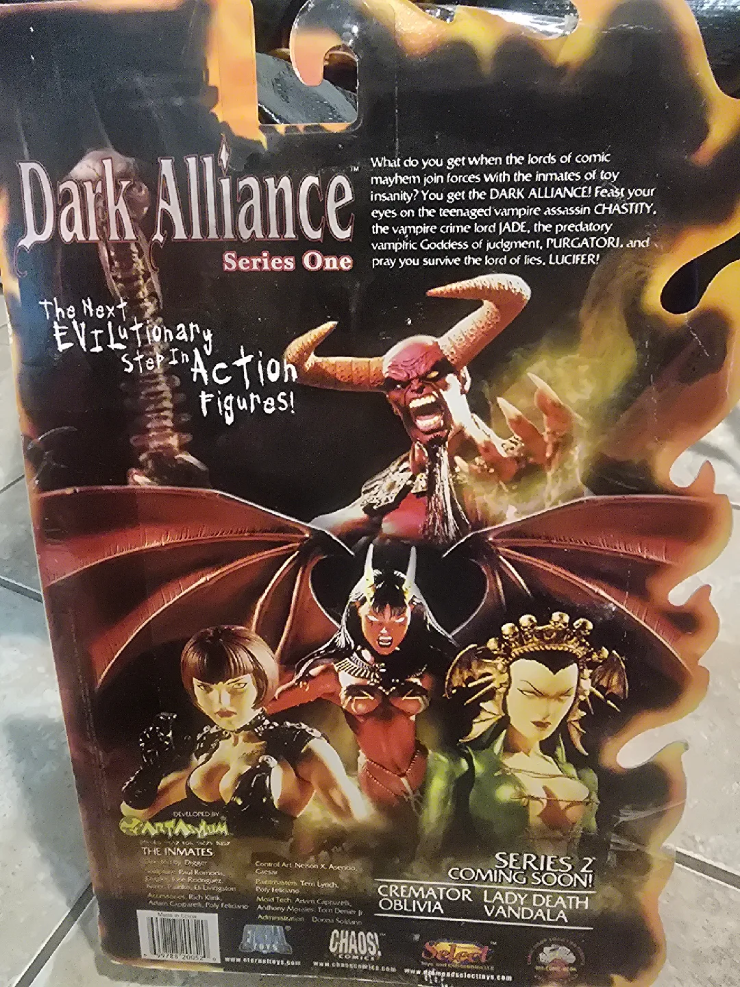 Dark Alliance Series One Chastity Action Figure image indicator(2)