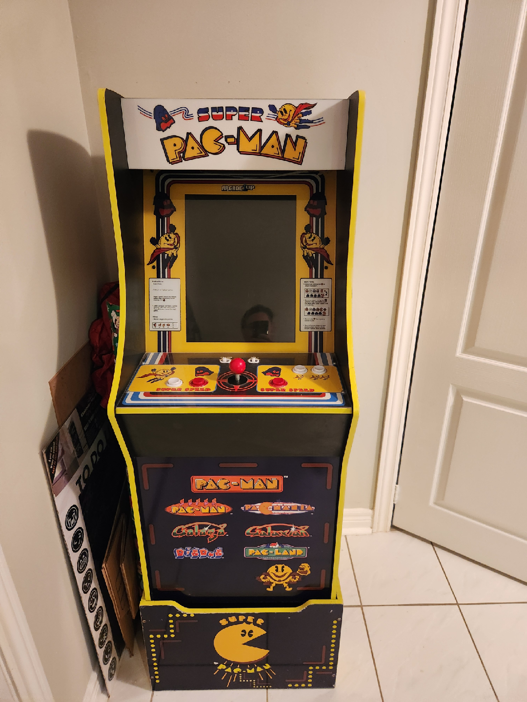 Arcade1Up Super Pac-Man Arcade Cabinet - photo 3