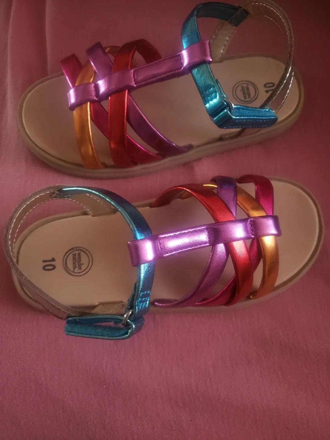 Wonder Nation Size 10 Toddler Sandals image indicator(2)