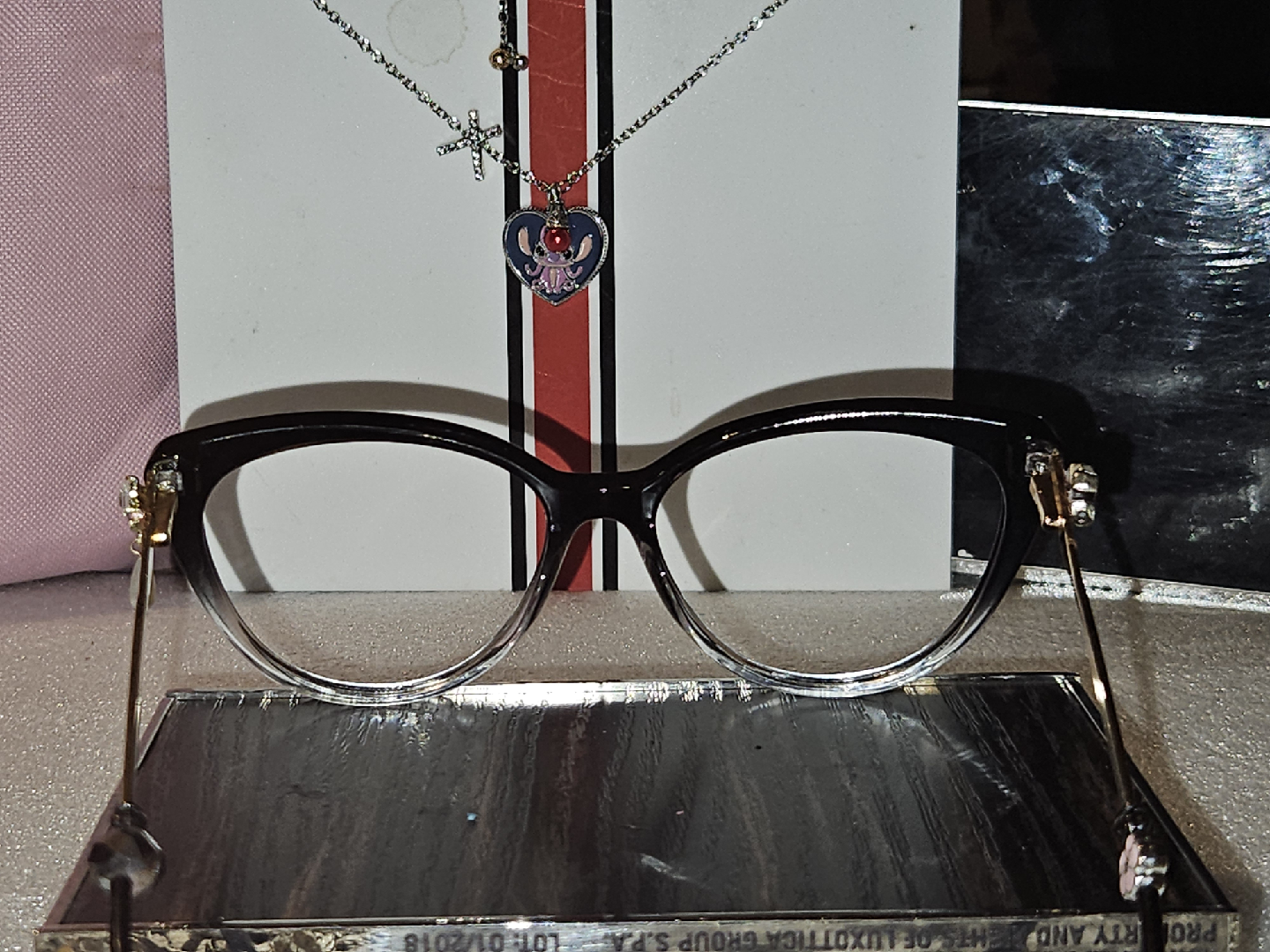 WH501 Black Cat Eye Glasses - photo 3