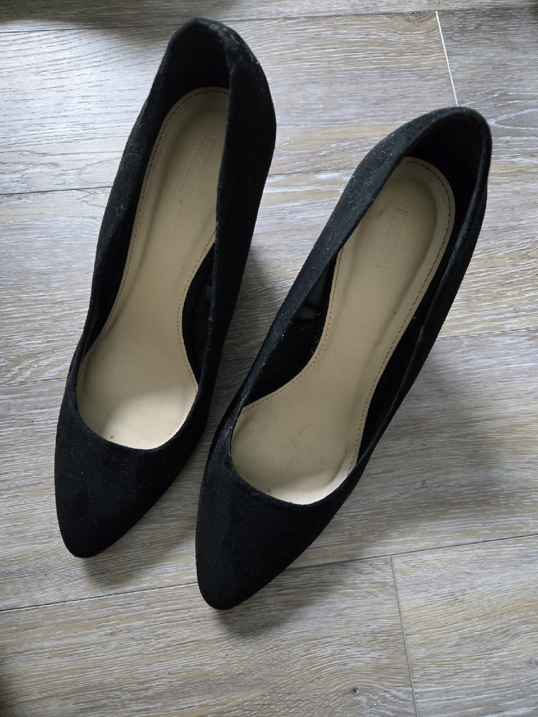 Forever 21 Black Wedge Heels - Size 8 - photo 3