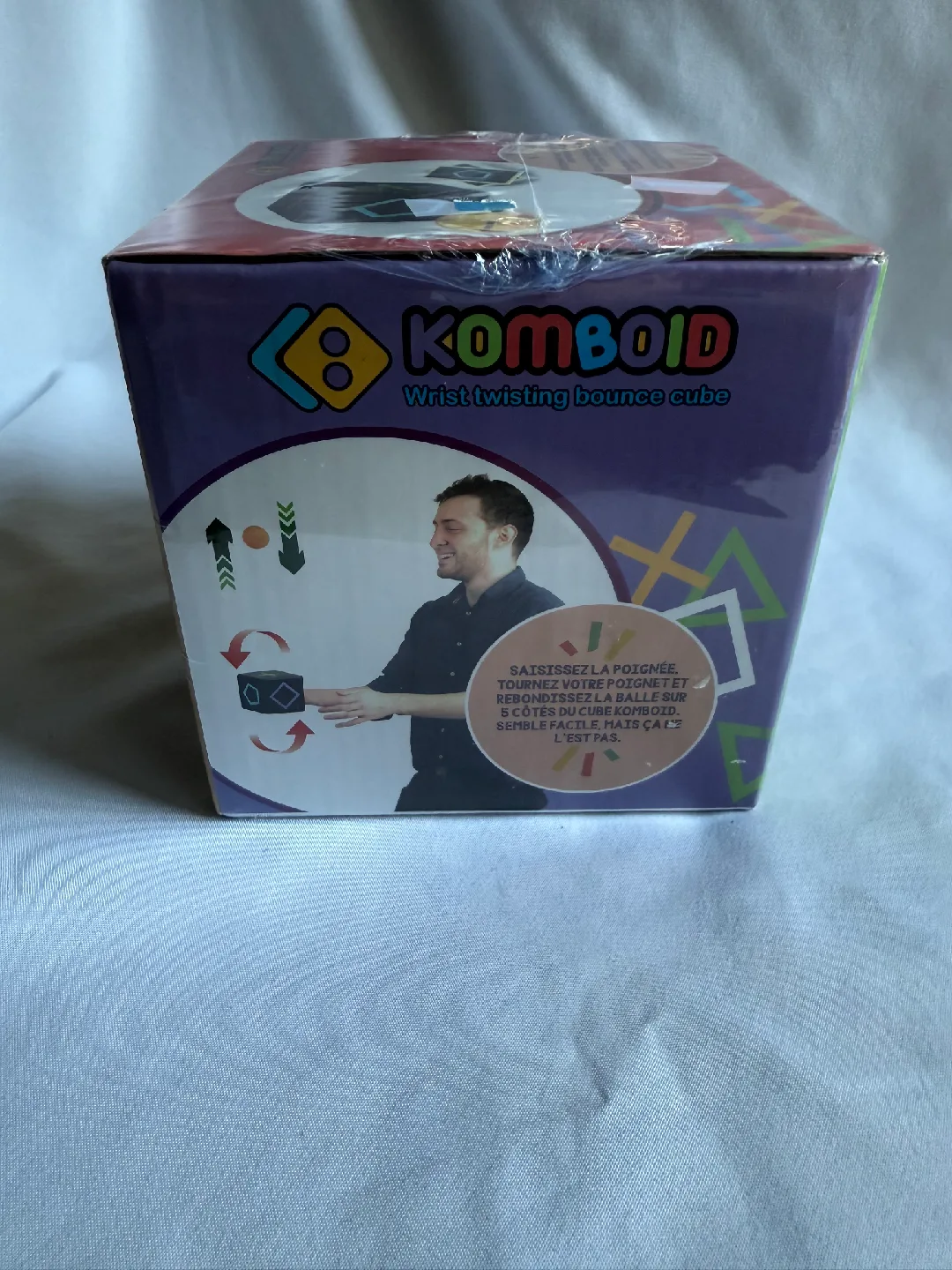 KOMBOID Wrist Twisting Bounce Cube - New in Box! image indicator(3)