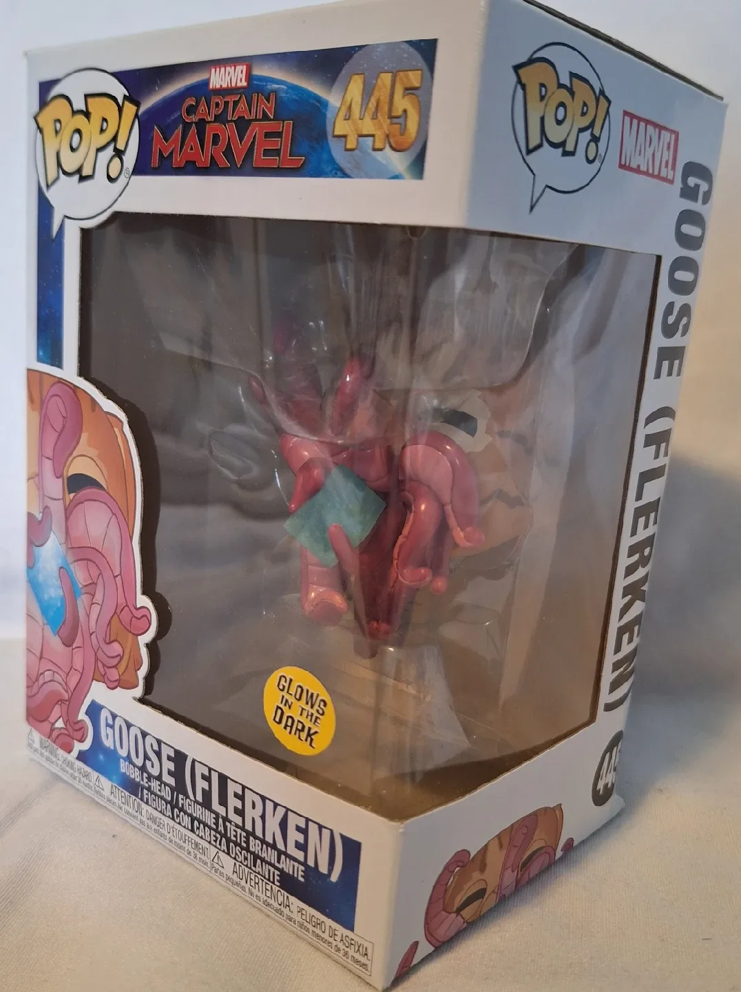 Funko Pop! Marvel Goose (Flerken) #445 - Glows in the Dark