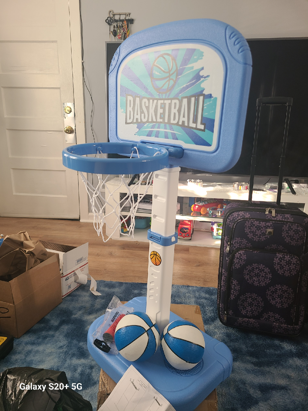 Kids Basketball Hoop Set - Blue - photo 4