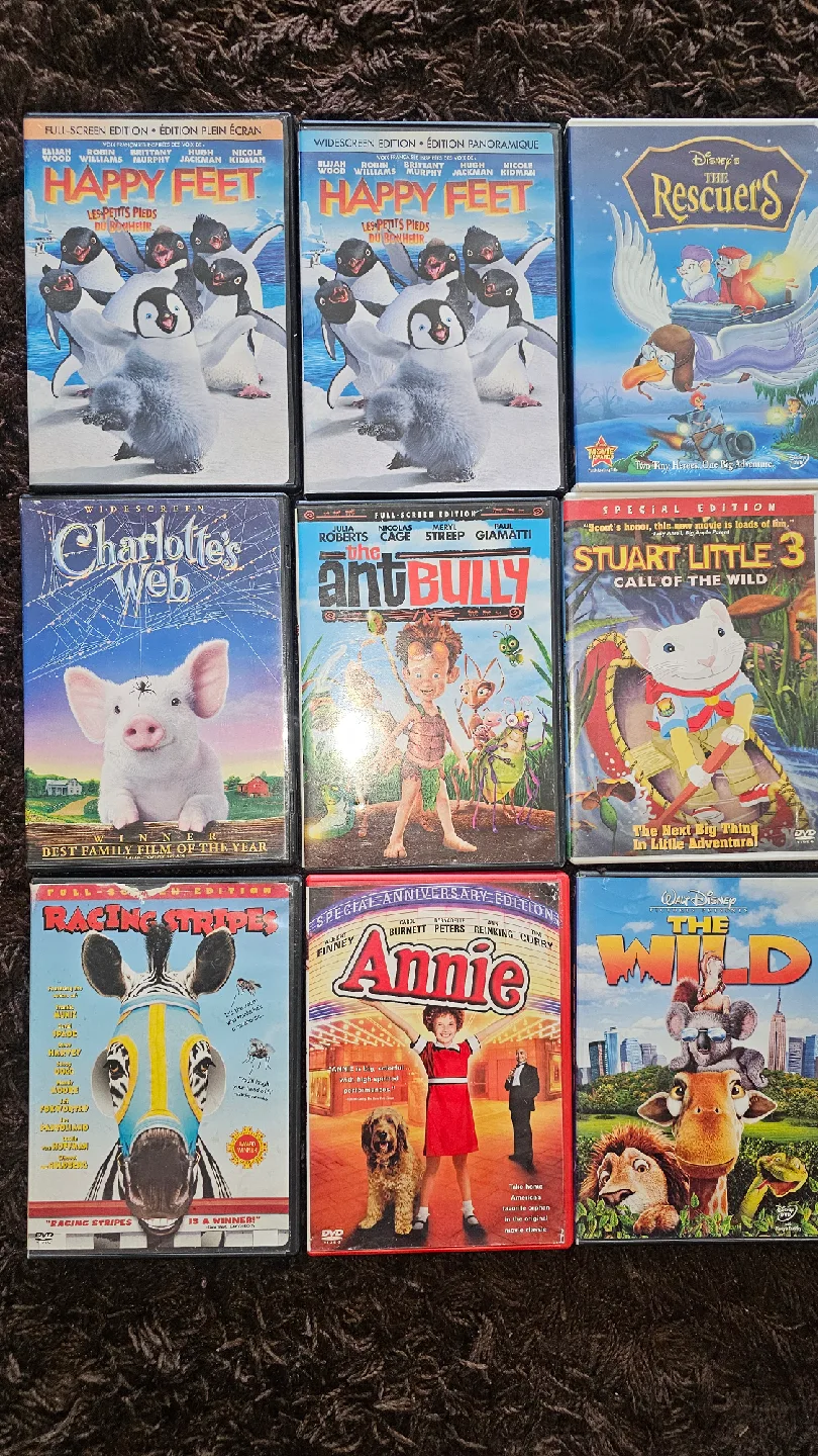 Kids DVD Movies - Assorted Titles image indicator(2)
