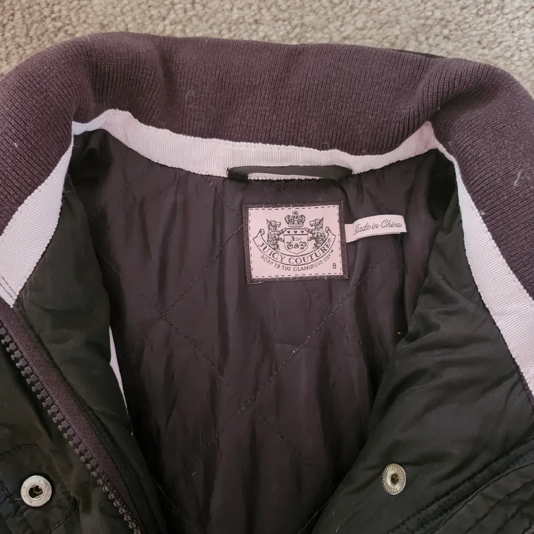 Juicy Couture Girls Puffer Jacket - Size 8 image indicator(3)