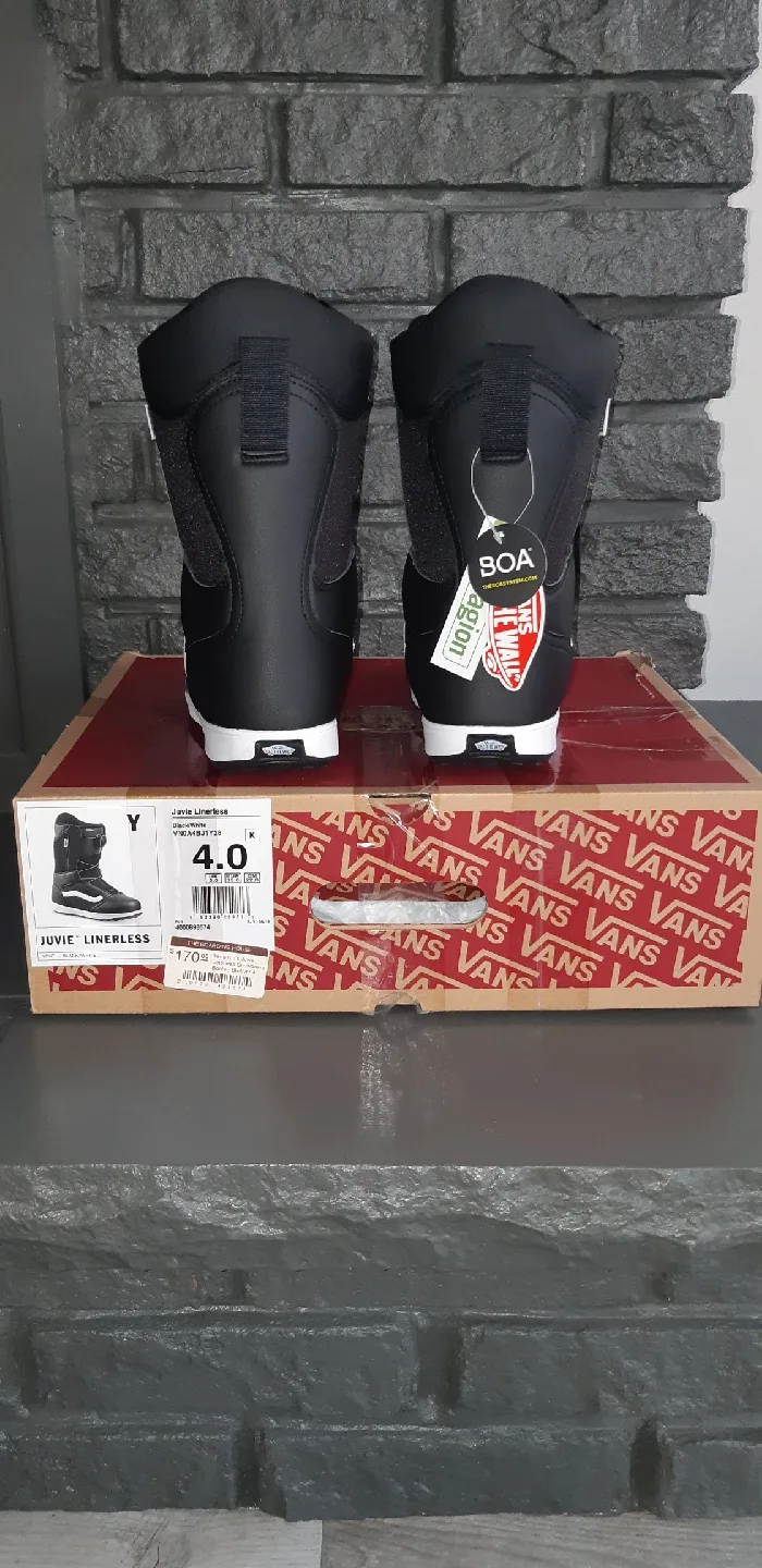 Vans Juvie Linerless Snowboard Boots - Youth Size 4 image indicator(2)