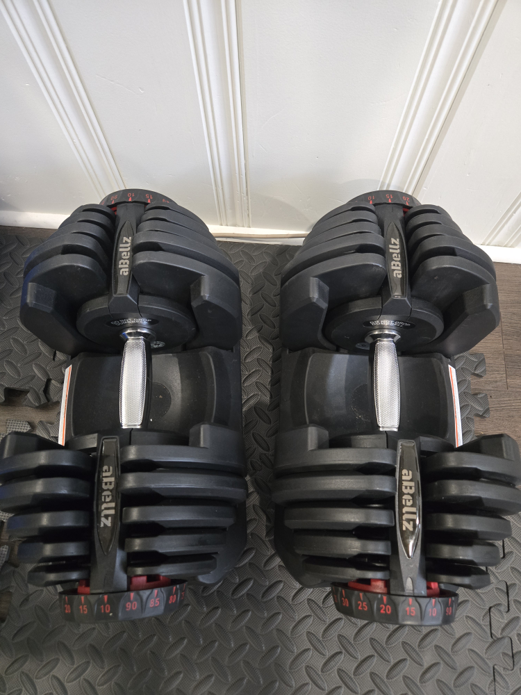 aBellz Adjustable Dumbbells  10 to 90lb - Pair