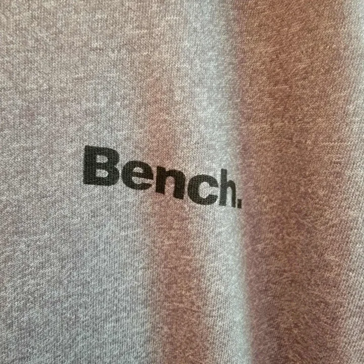 Grey and Black Bench Men's T-Shirt image indicator(6)
