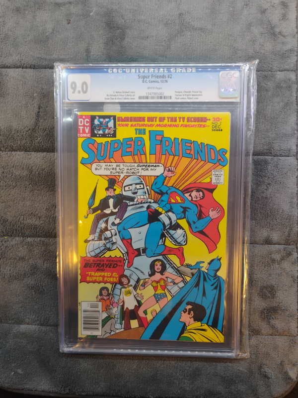 Super Friends #2 Comic Book - CGC 9.0