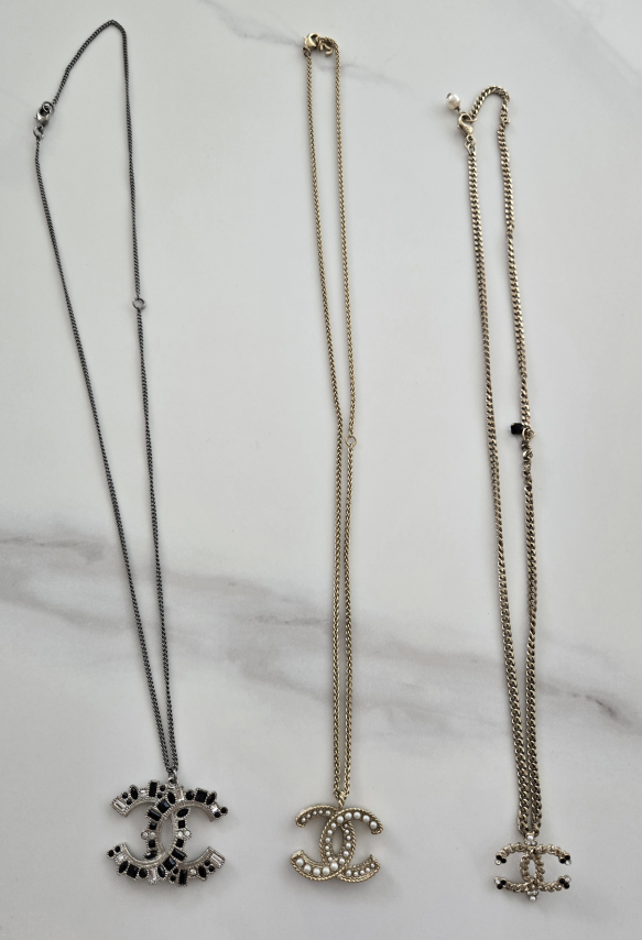 Chanel CC Logo Necklaces