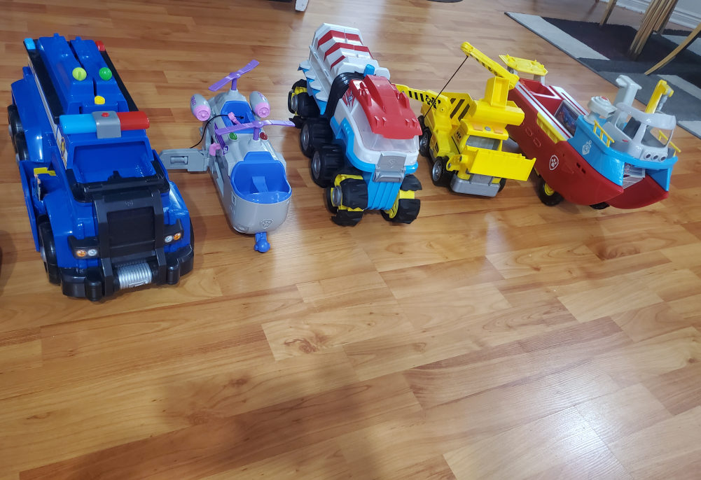 Big Size Paw Patroller Vehicle Toys (COLLECTION)