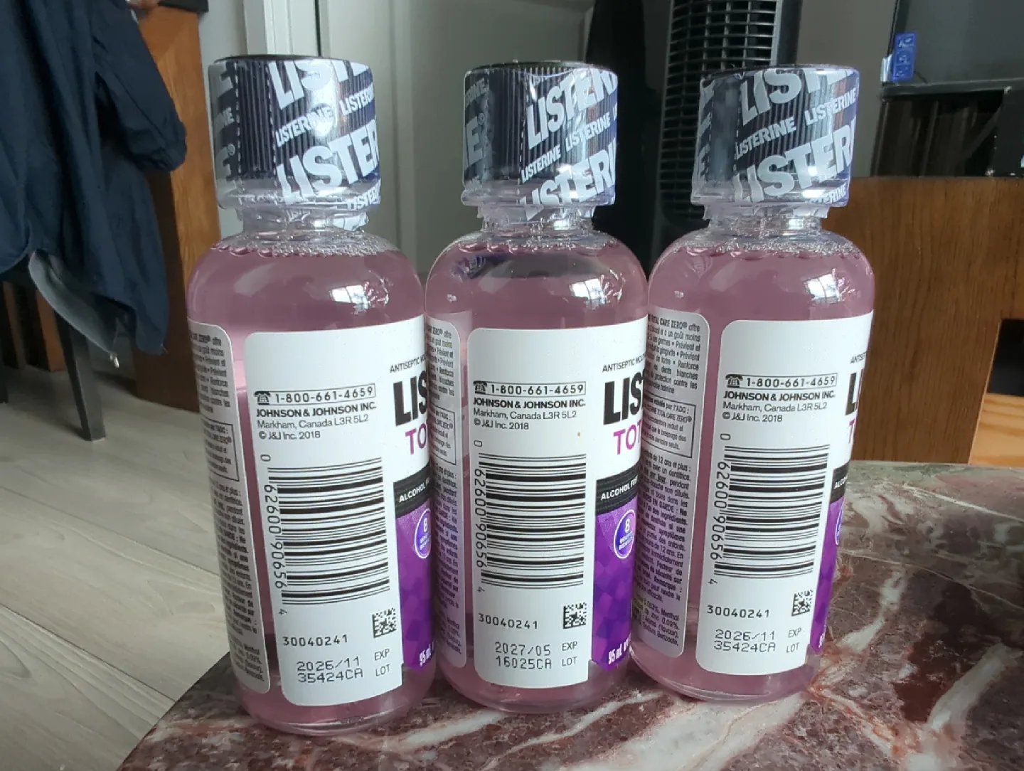 Listerine Total Care Zero Mouthwash 95mL - 3 Pack image indicator(2)