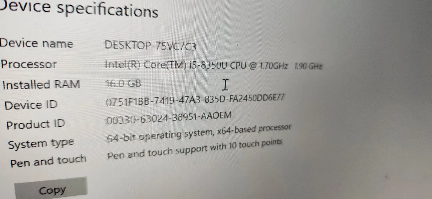 Microsoft Surface Laptop, Intel i5, 16GB RAM 🧡 image indicator(3)