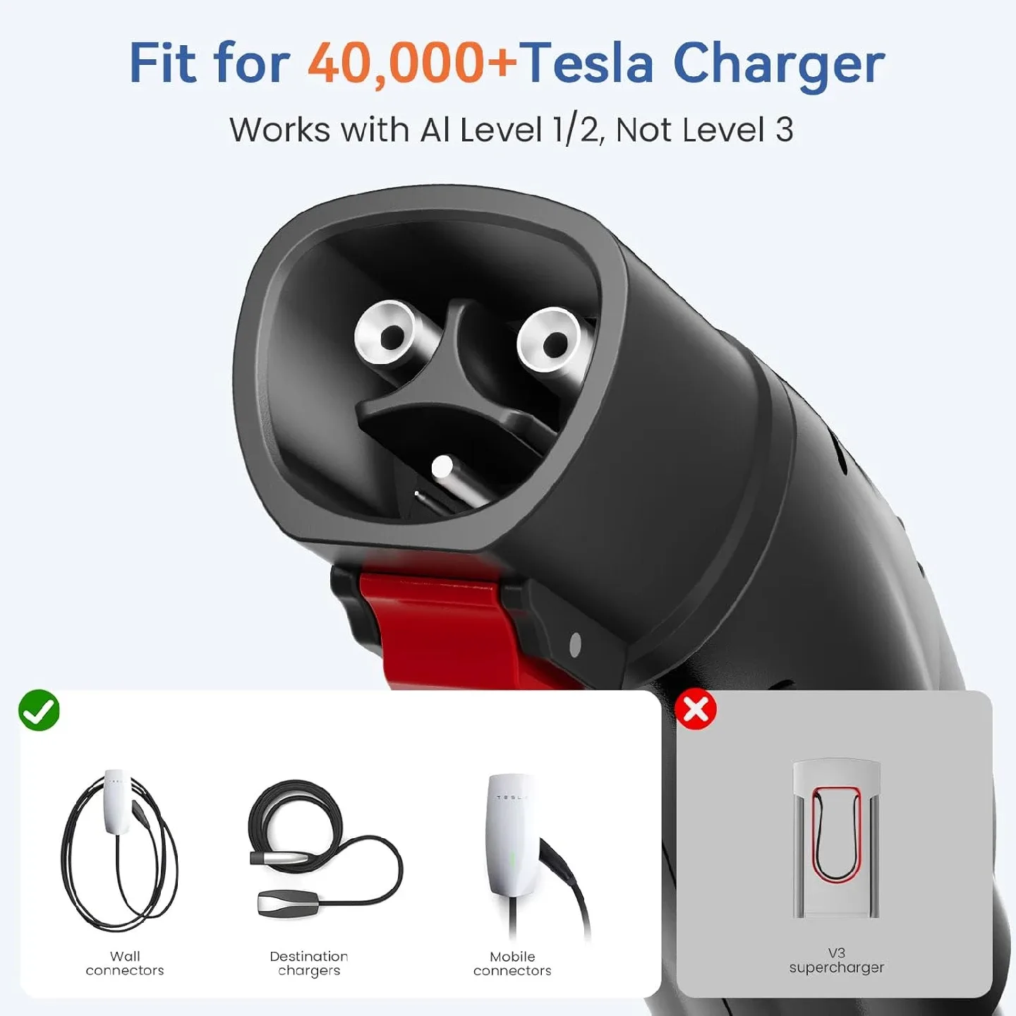 Tesla to J1772 Adapter BNIB image indicator(2)