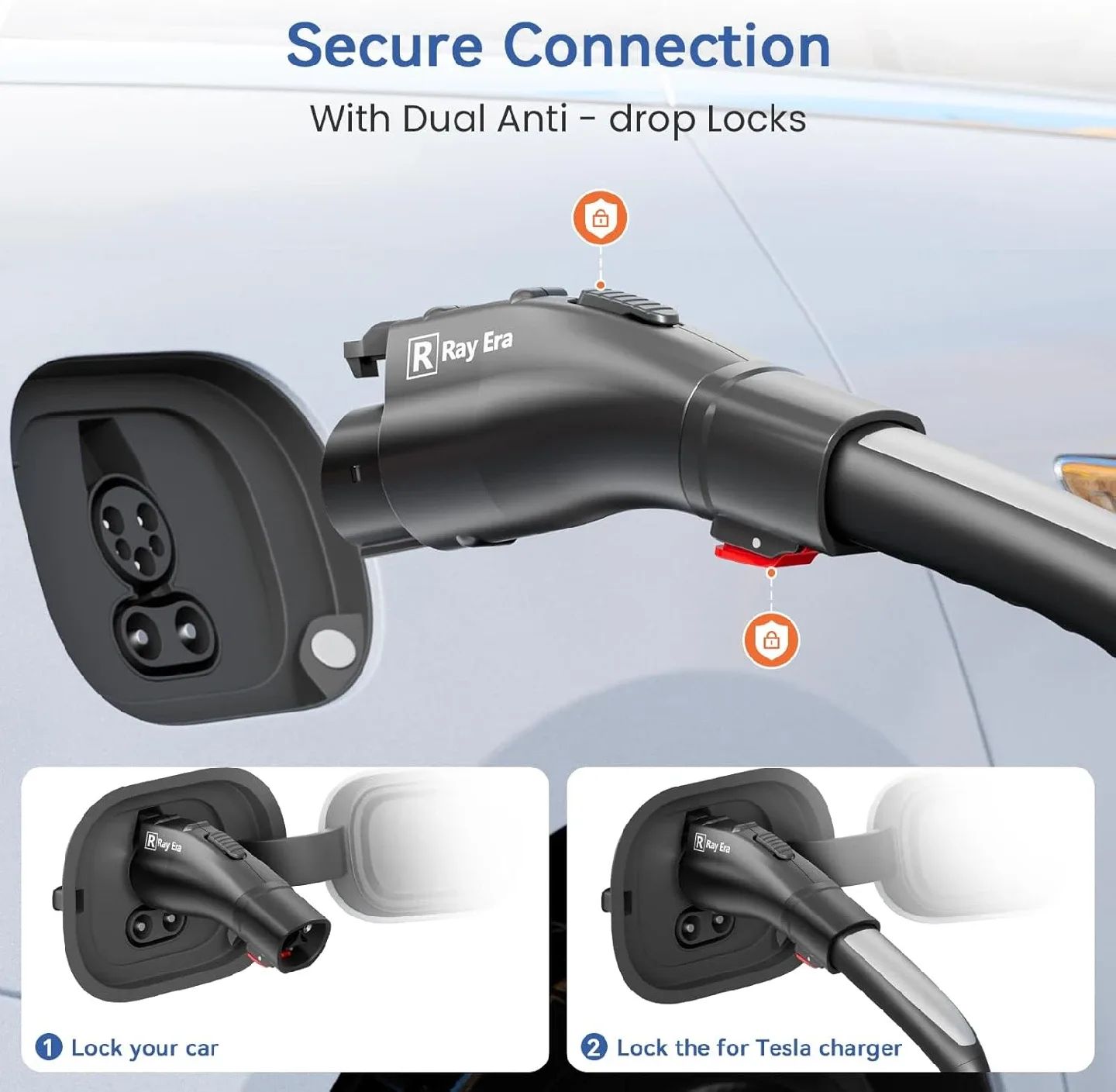Tesla to J1772 Adapter BNIB image indicator(3)