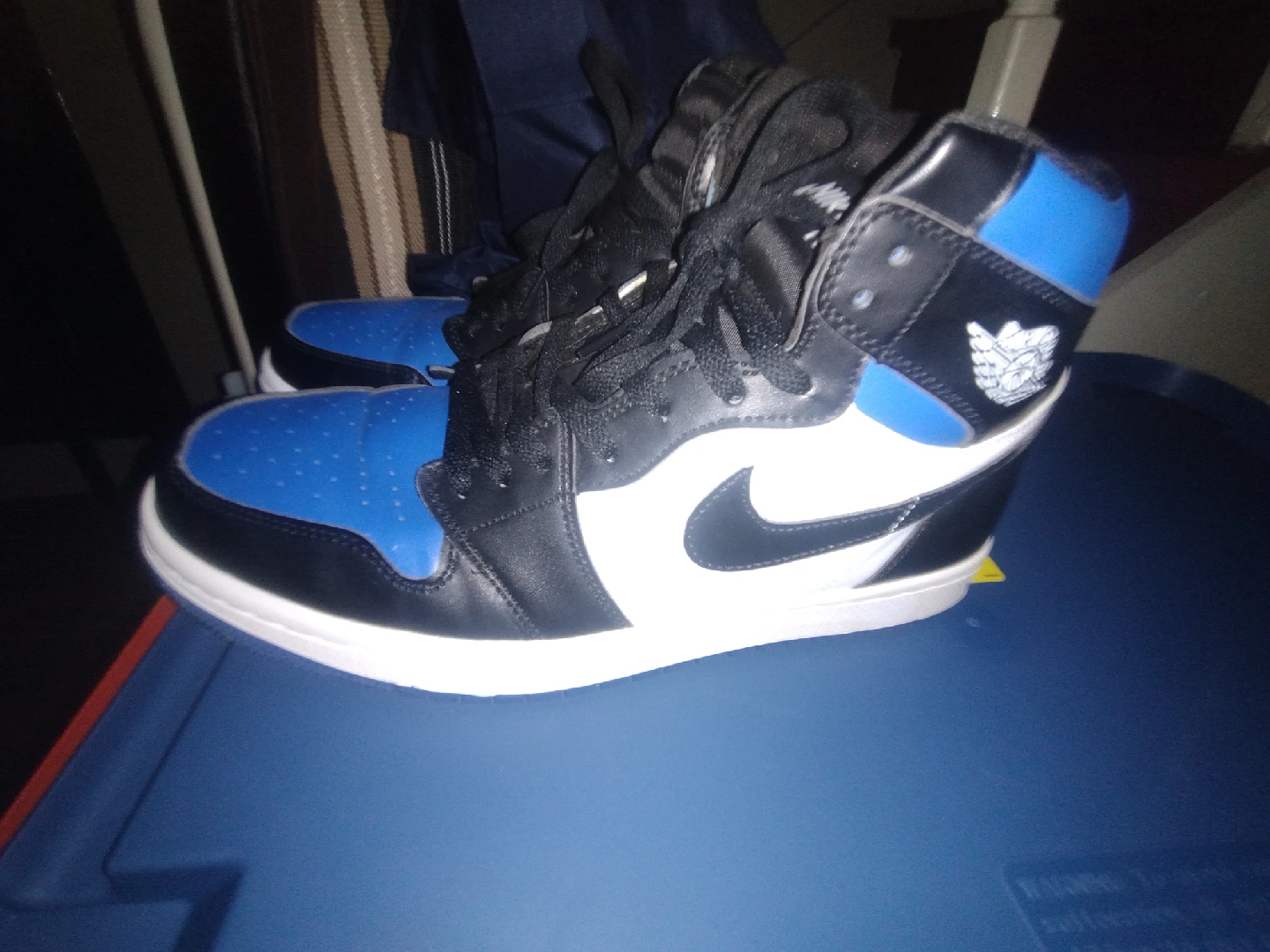 Nike Air Jordan 1 Retro High - Blue/Black Size 12