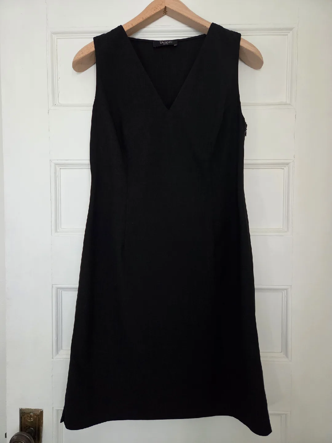 Tahari Petite Dark Gray Dress Size Small image indicator(2)