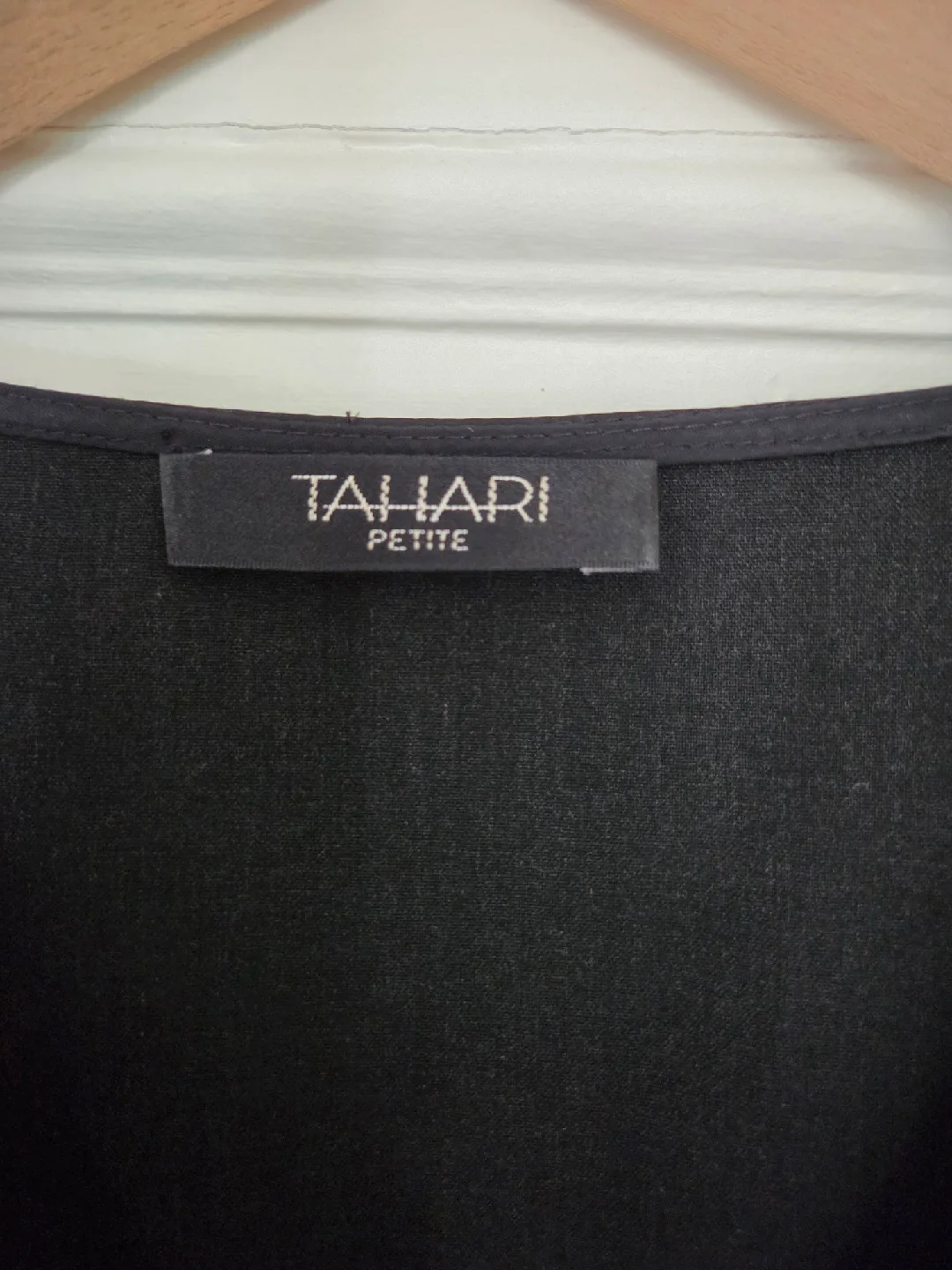 Tahari Petite Dark Gray Dress Size Small image indicator(4)